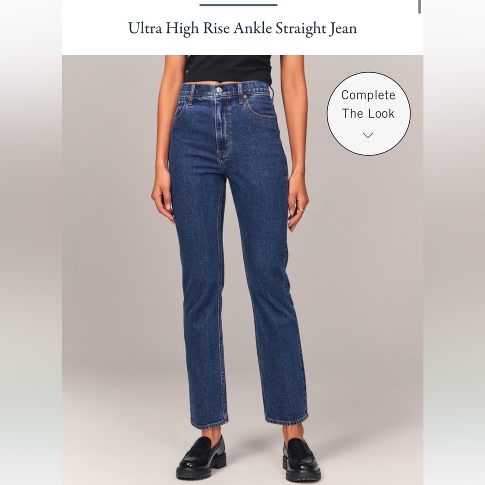 Abercrombie jeans “the ankle straight”